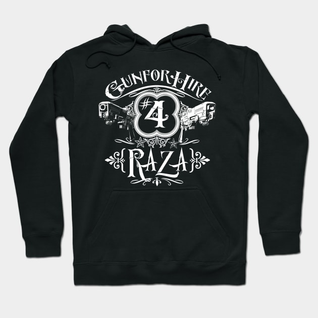 Raza Gun For Hire #4 Hoodie by SimonBreeze